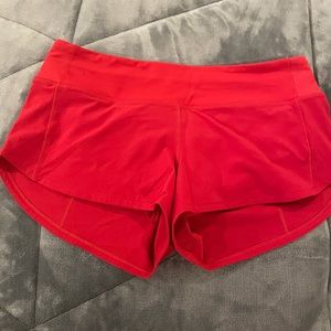 lululemon speed up shorts 2”